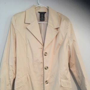 Cute George Long Dressy Jacket, tan